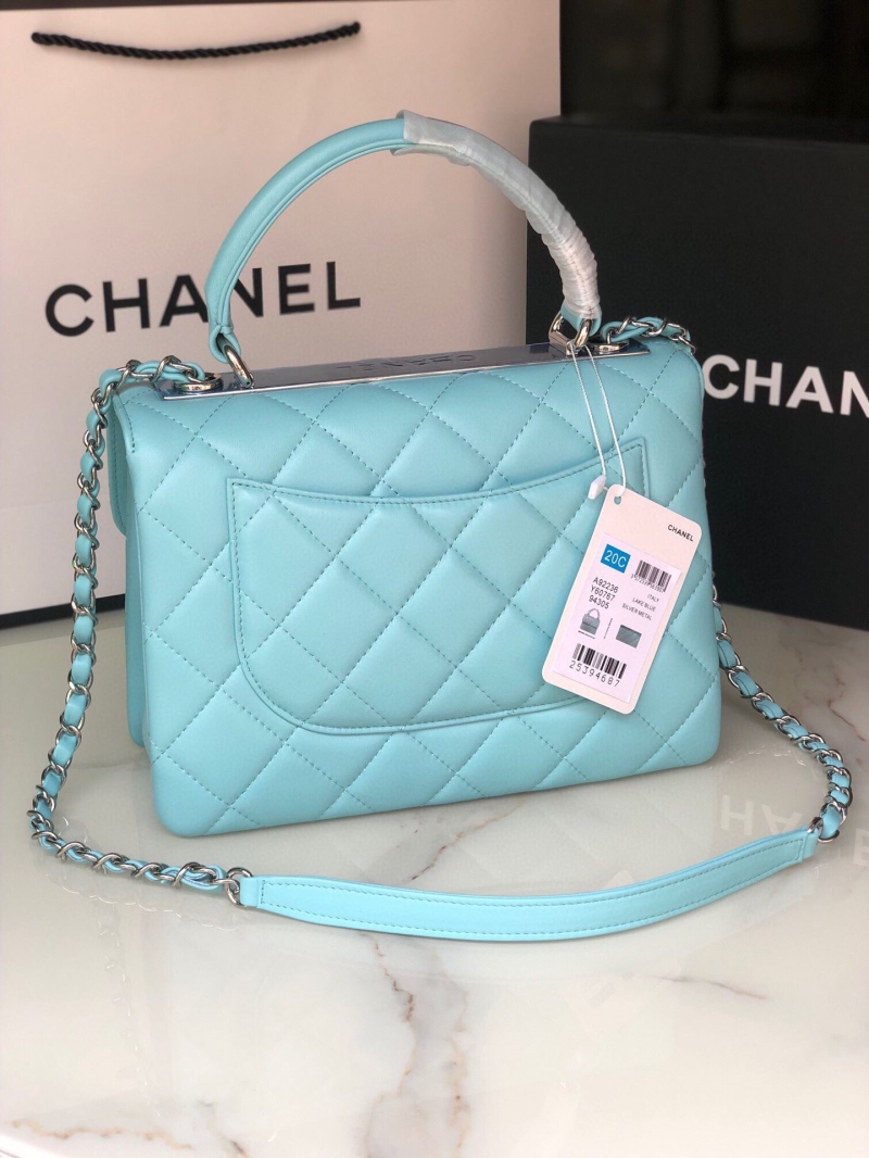 Ch**el top handle bags